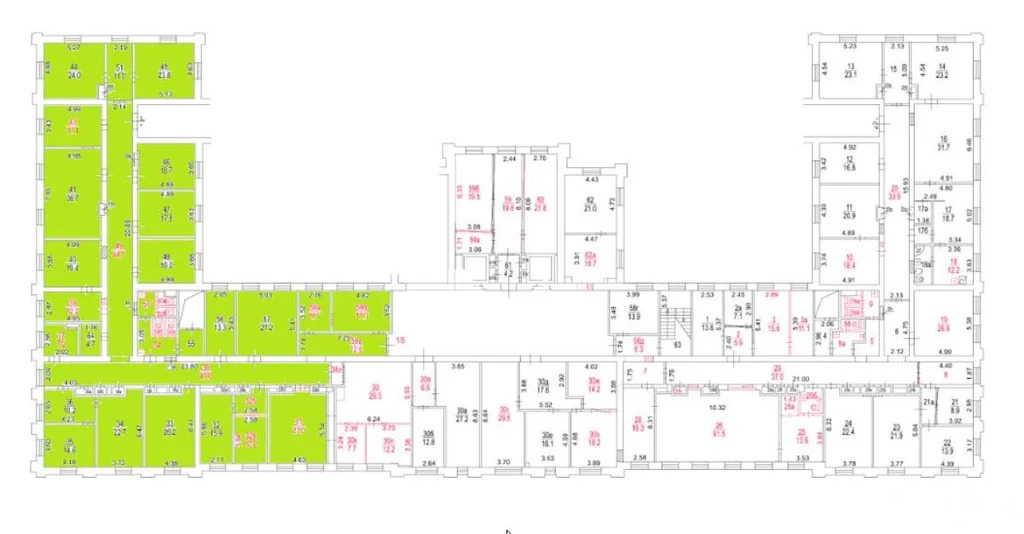 Аренда офиса 541 м2 от собственника - Фото 2