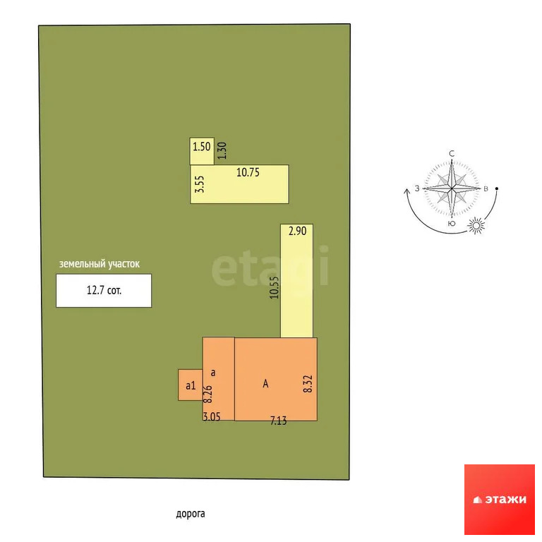 Продажа дома, Геройское, Сакский район, ул. 9 Героев - Фото 23