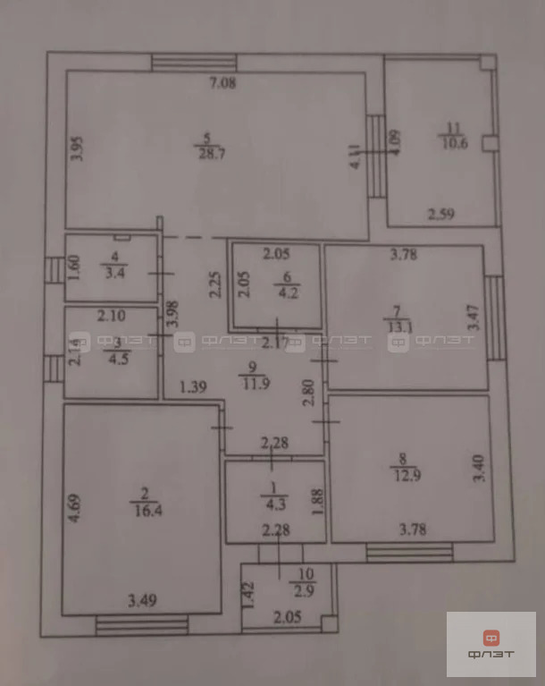 Продажа дома, Дачное, Высокогорский район, ул. Хай Вахита - Фото 19