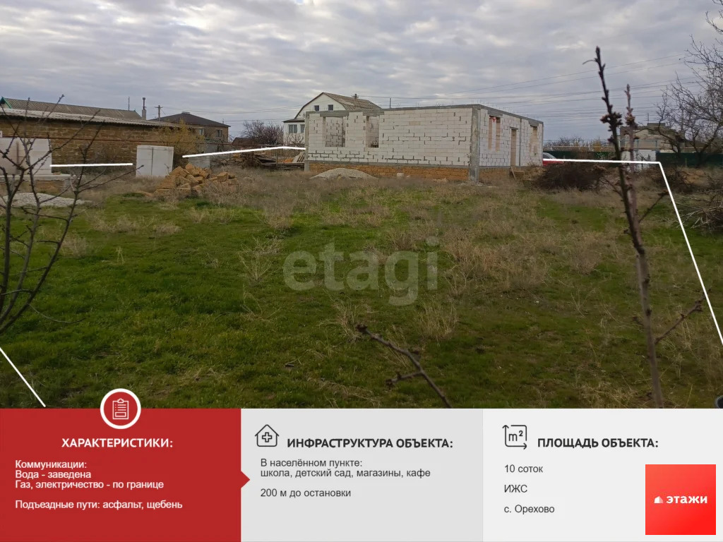 Продажа участка, Орехово, Сакский район, ул. Северная - Фото 0