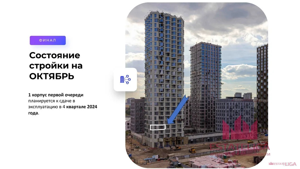 Продажа квартиры в новостройке, набережная Марка Шагала - Фото 3