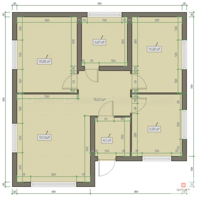 Продажа дома, Кощаково, Пестречинский район, ул. Табачникова - Фото 9