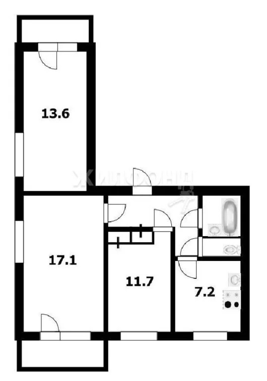 Продажа квартиры, Новосибирск, ул. Селезнева - Фото 2