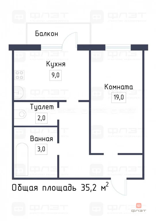Продажа квартиры, Казань, ул. Джаудата Файзи - Фото 12