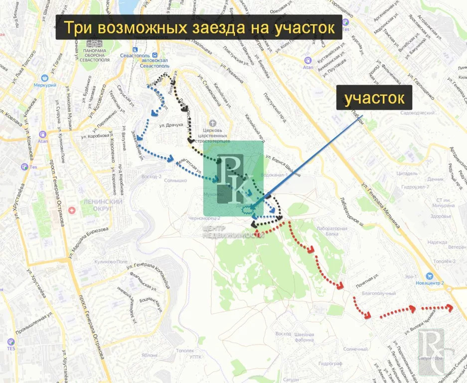 Продажа участка, Севастополь, садоводческое товарищество Движенец - Фото 1