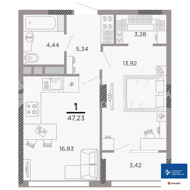 Продажа квартиры, Рязань, жилой комплекс Метропарк - Фото 5