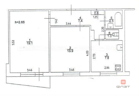 Продажа квартиры, Казань, ул. Маршала Чуйкова - Фото 5