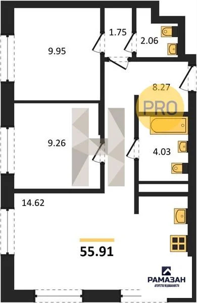 Продажа квартиры в новостройке, Казань, м. Проспект Победы, ул. ... - Фото 1