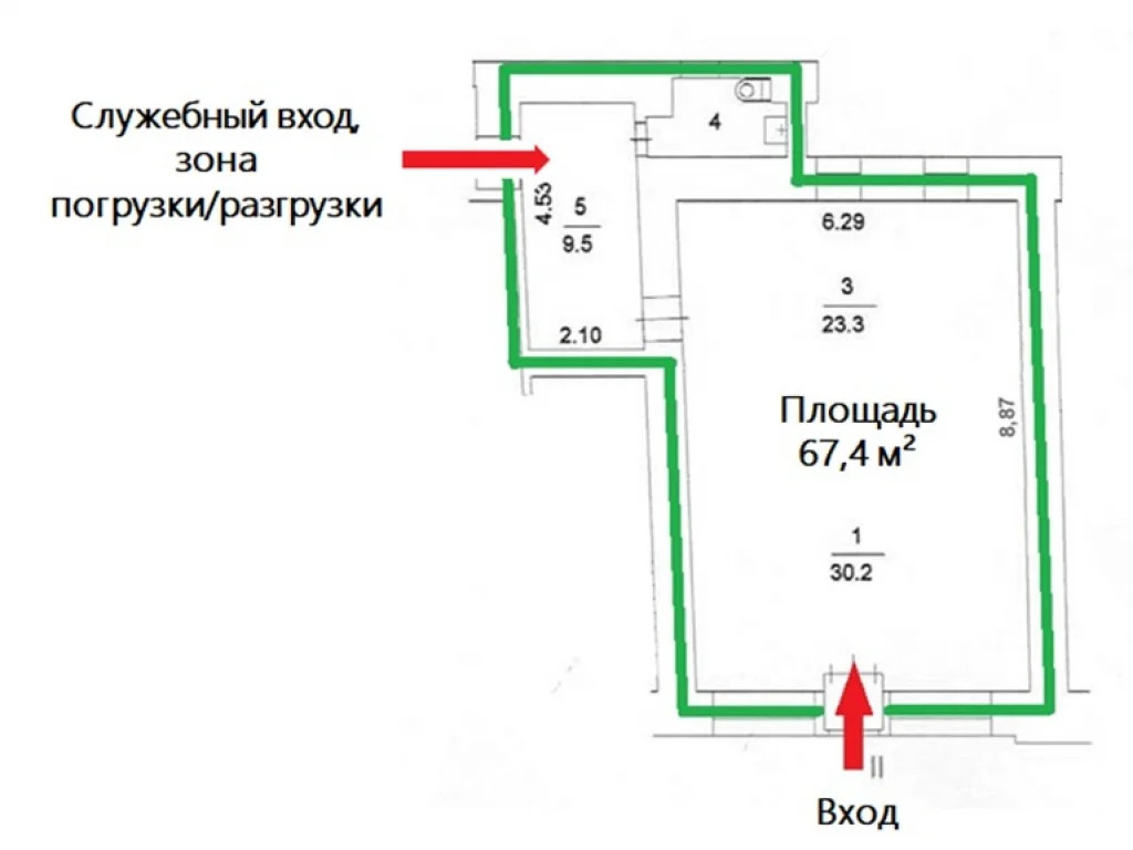 Аренда ПСН, м. Курская, Старая Басманная улица - Фото 8