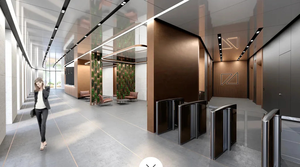 Уникальный офис 234 м2 в БЦ «Эйлер» класса А, 9 этаж - Фото 5