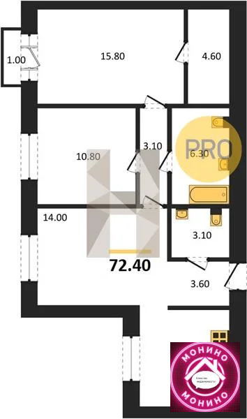 Продажа квартиры в новостройке, м. Бульвар Рокоссовского, ул. ... - Фото 0