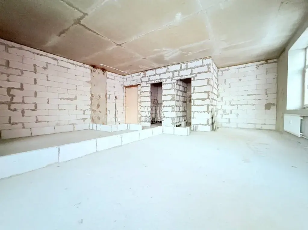 Продается двухкомнатная квартира (без отделки) в пгт Сабурово - Фото 1