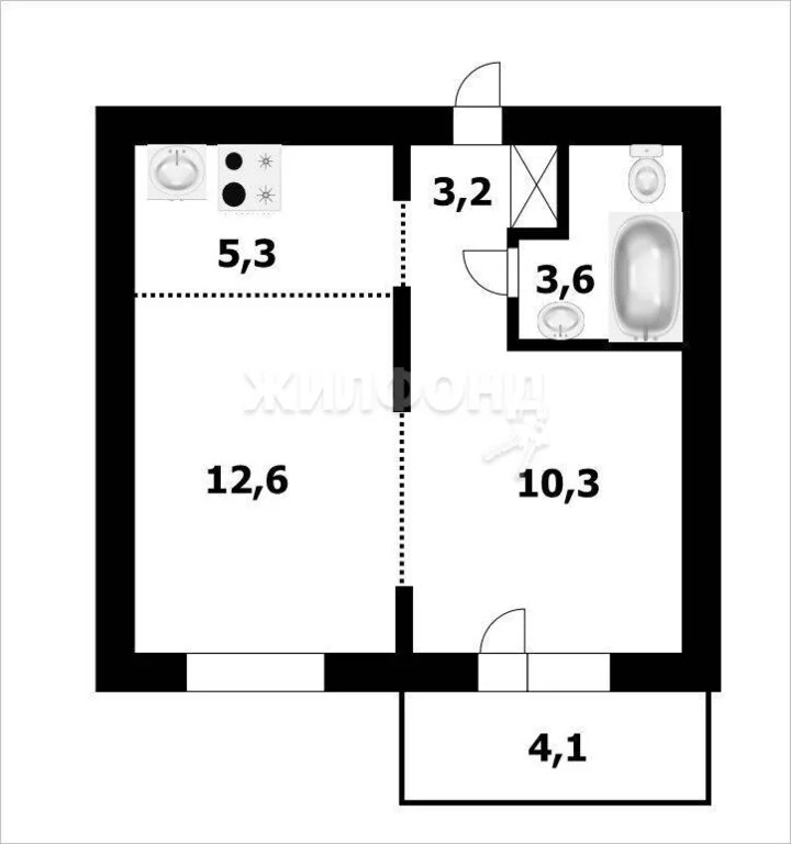 Продажа квартиры, Новосибирск, ул. Жемчужная - Фото 4