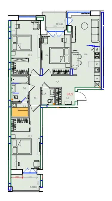 Продажа квартиры, Ярославль, 4-й Норский переулок - Фото 7