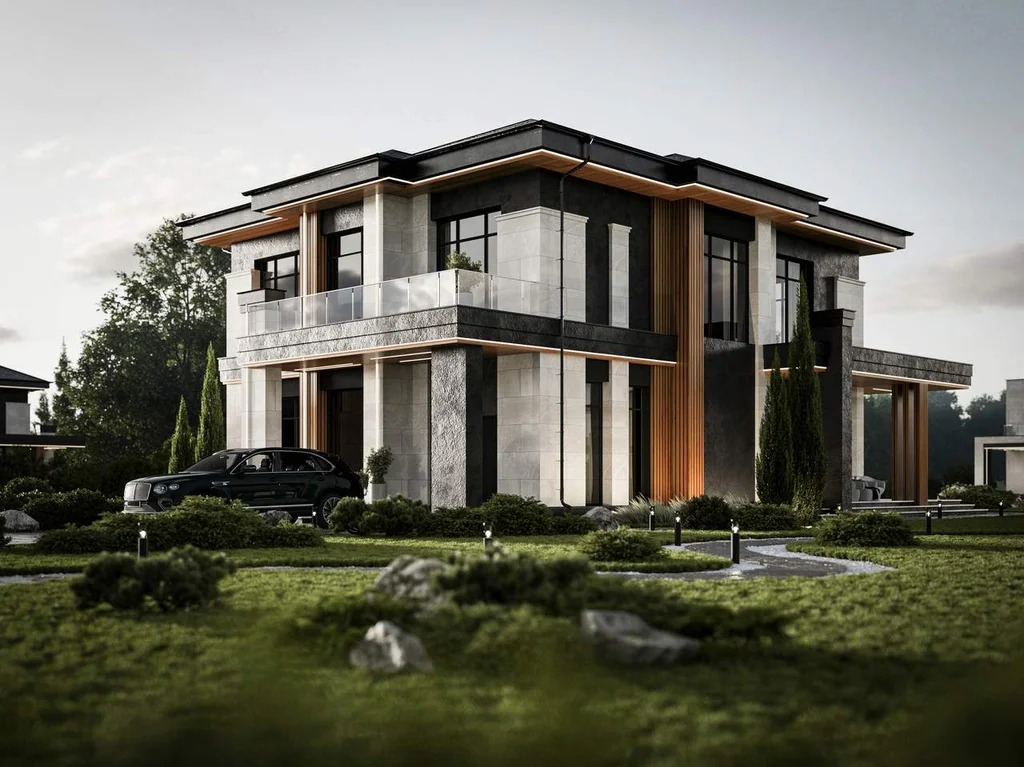 Коттедж 347.7 м2 на участке 7.7 сот. - Фото 1