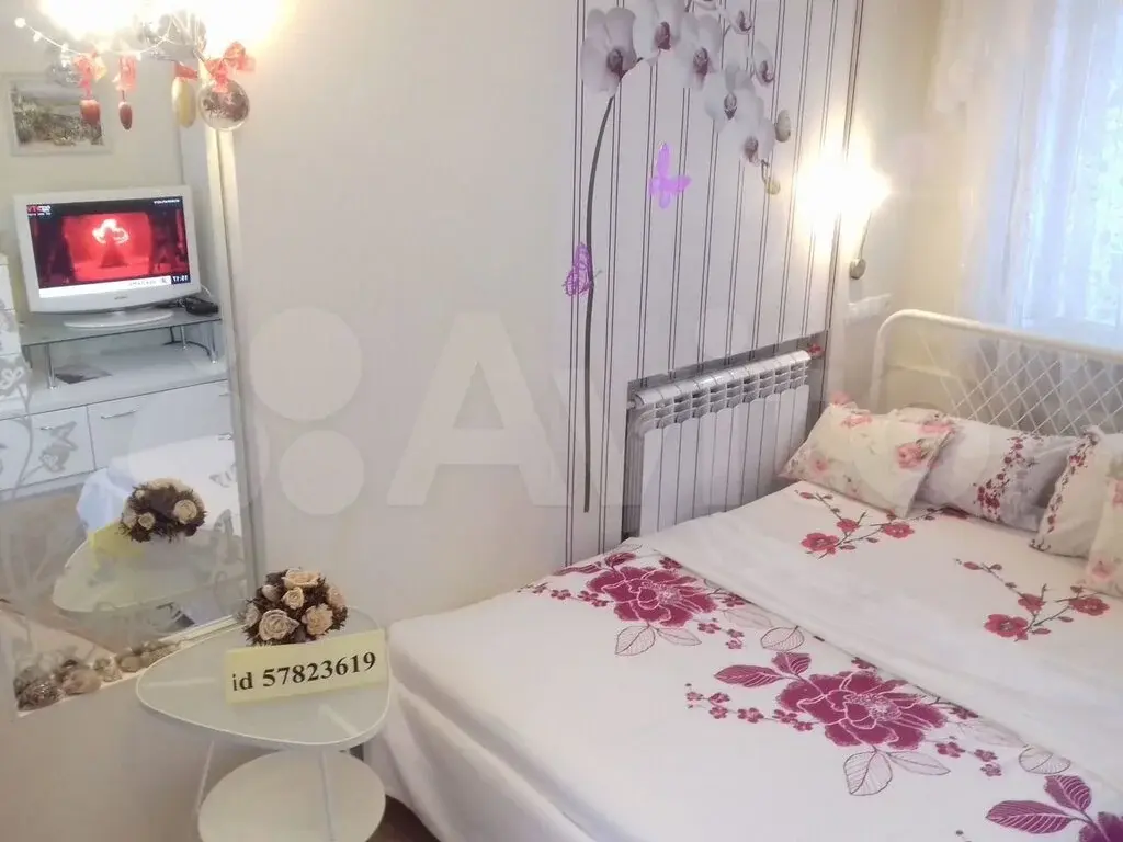 1-к. квартира, 32 м, 2 кровати - Фото 1