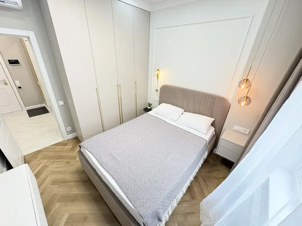 Евродвухкомнатный апартамент в ЖК Комплекс апартаментов Королева 13 - Фото 18