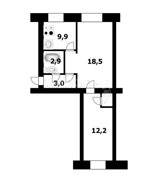 Продажа квартиры, Новосибирск, ул. Блюхера - Фото 10