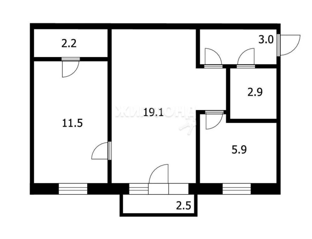 Продажа квартиры, Бердск, микрорайон Б - Фото 12