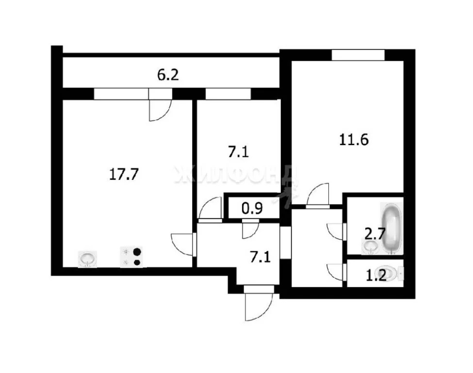 Продажа квартиры, Новосибирск, ул. Выборная - Фото 13