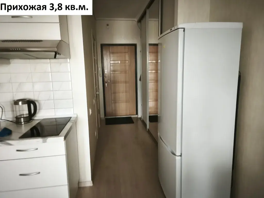 Студия с хорошим ремонтом 27,6 кв.м. - Фото 16