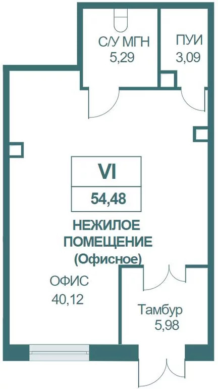 Продается ПСН 54 м2 - Фото 0