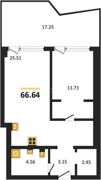 Продажа квартиры в новостройке, Севастополь, ул. Парковая - Фото 1