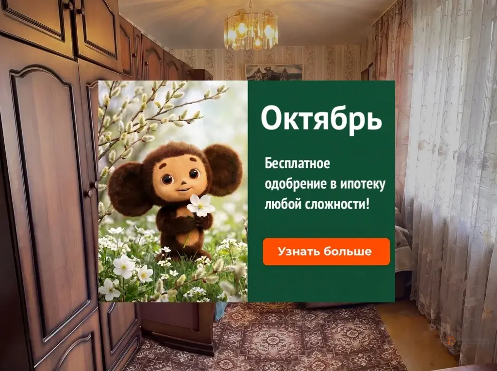 Продается квартира Чепелево деревня, ул. Новая, 4 - Фото 1
