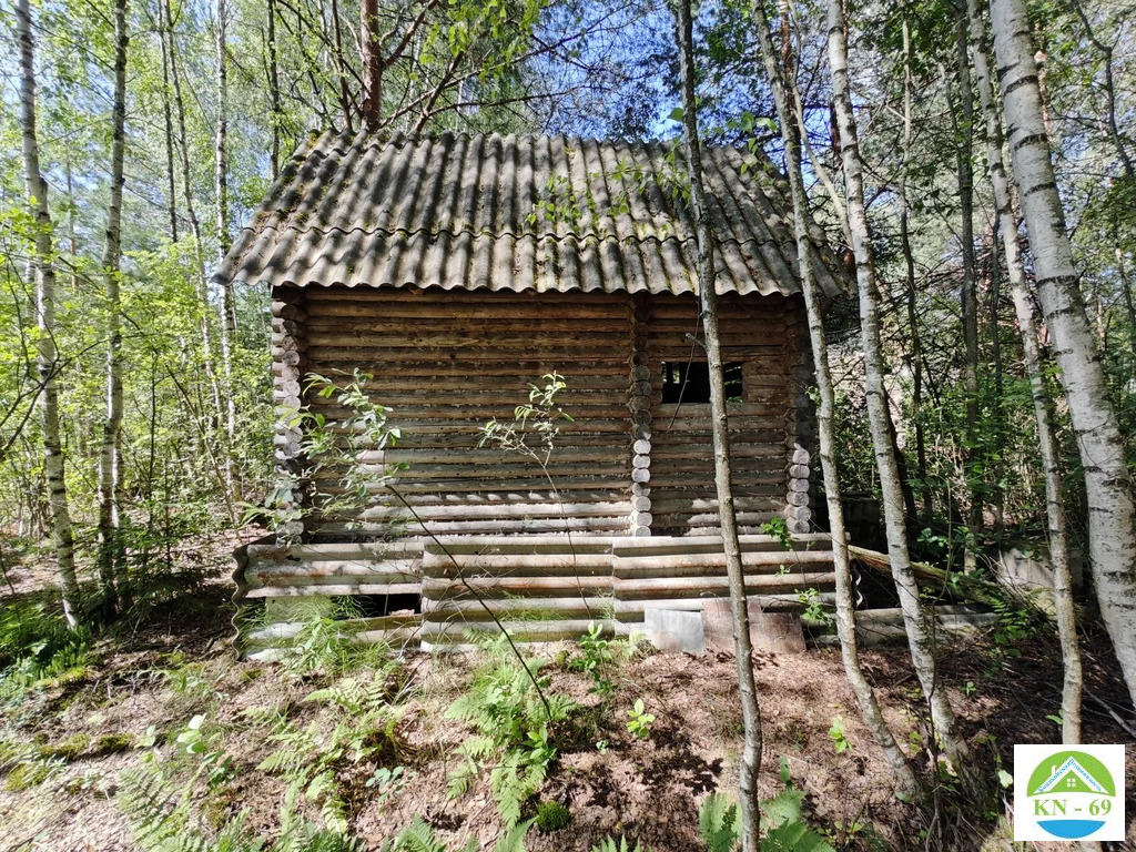 Бревенчатый дом-недострой в Конаковском снт Урожай - 1 км. от ж/д - Фото 5