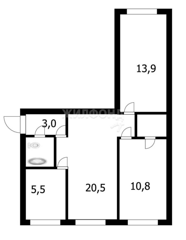 Продажа квартиры, Новосибирск, ул. Есенина - Фото 6