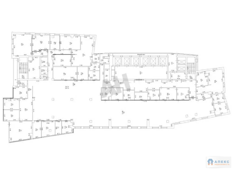 Аренда офиса 1521 м2 м. Марьина роща в бизнес-центре класса В в ... - Фото 1