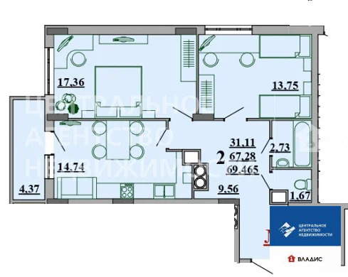 Продажа квартиры в новостройке, Рязань - Фото 7