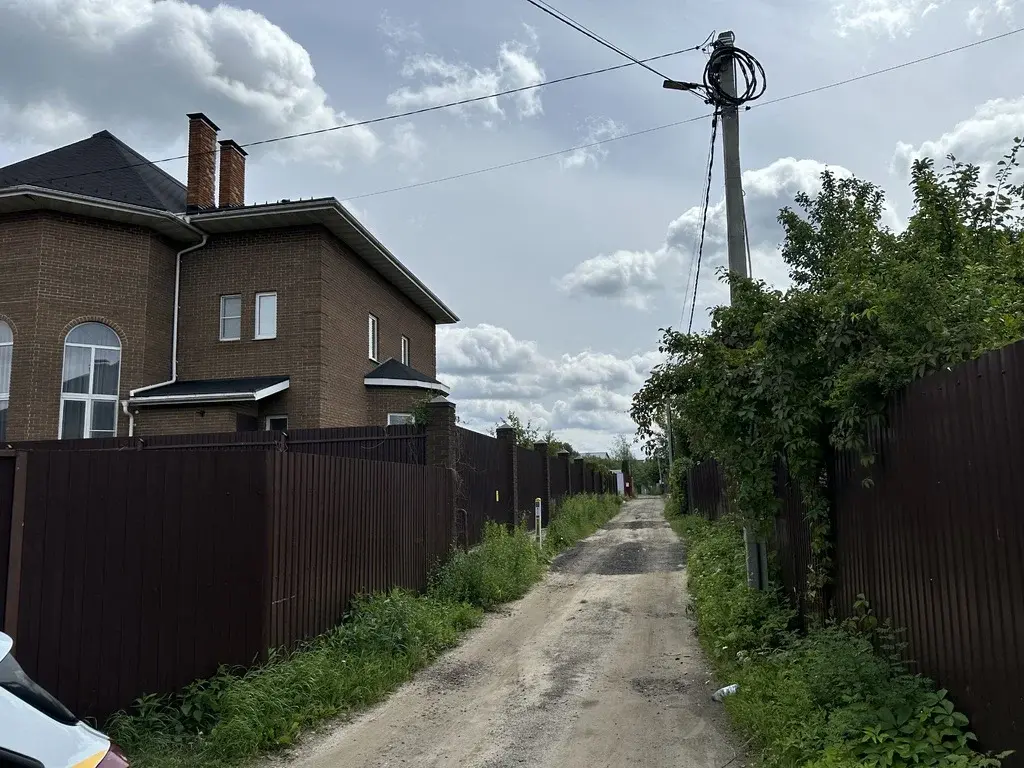 Участок 6 соток дер. Грибки го Мытищи ровный, огорожен забором - Фото 22