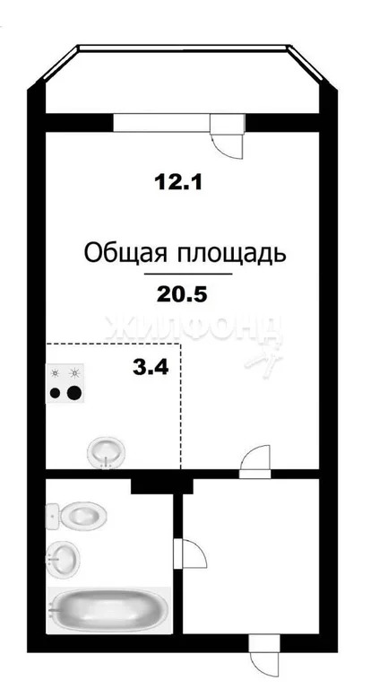 Продажа квартиры, Новосибирск, ул. Одоевского - Фото 10