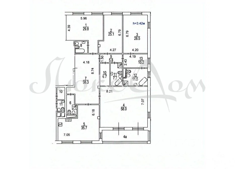 Продажа квартиры, м. Смоленская, Смоленский бул. - Фото 1