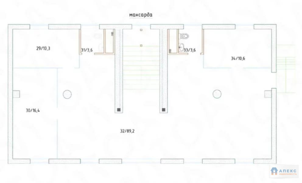 Аренда помещения (ПСН) пл. 491 м2 под медцентр, офис м. Курская в ... - Фото 0