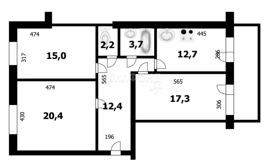 Продажа квартиры, Новосибирск, ул. Ватутина - Фото 16