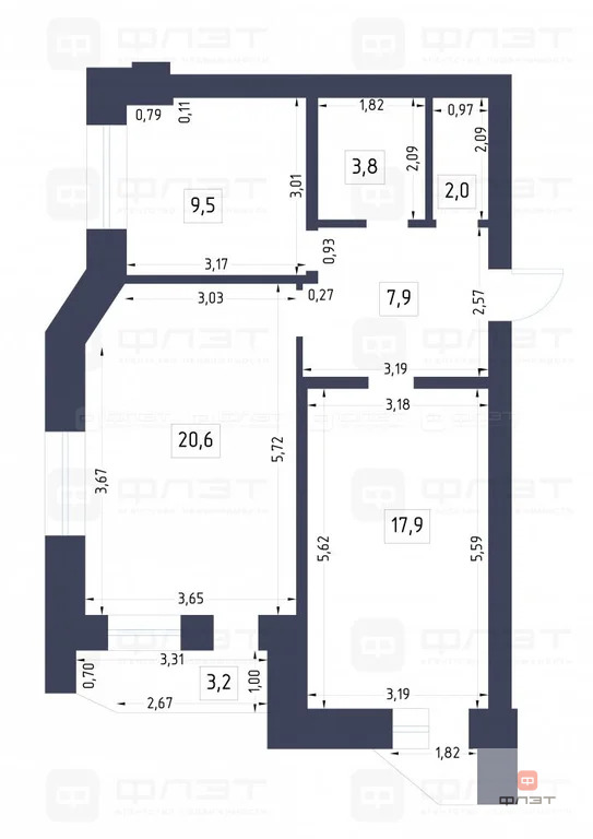 Продажа квартиры, Казань, ул. Интернациональная (Константиновка) - Фото 12