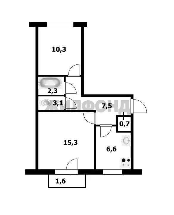 Продажа квартиры, Новосибирск, ул. Петухова - Фото 23