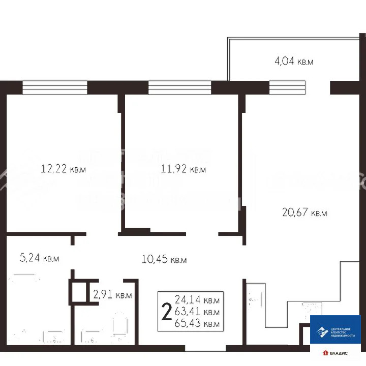 Продажа квартиры в новостройке, Рязань, микрорайон Октябрьский городок - Фото 6