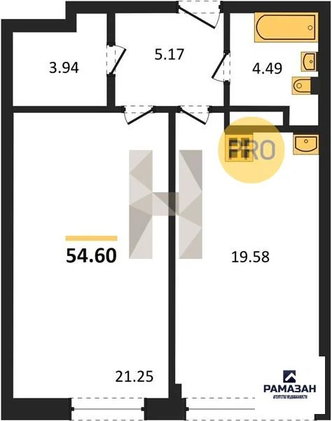 Продажа квартиры в новостройке, Казань, Генерала Ерина ул. - Фото 1