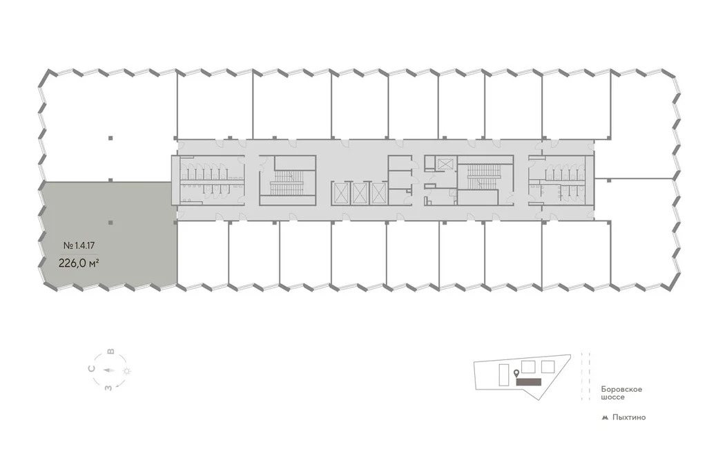 Продажа офиса 226 м2 в Бизнес-парке Переделкино - Фото 3