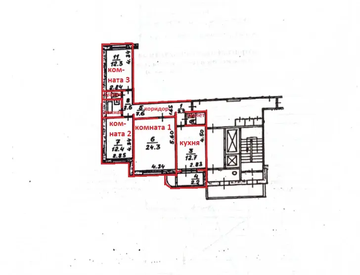 Продаю 3к.кв в г. Краснознаменск - Фото 15