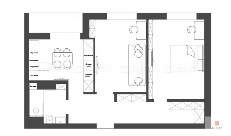 Продажа квартиры, Казань, ул. Сабира Ахтямова - Фото 16
