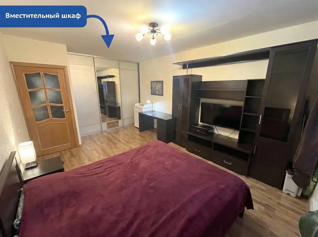 Продается 1-комнатная квартира проспект Андропова, 38. - Фото 3