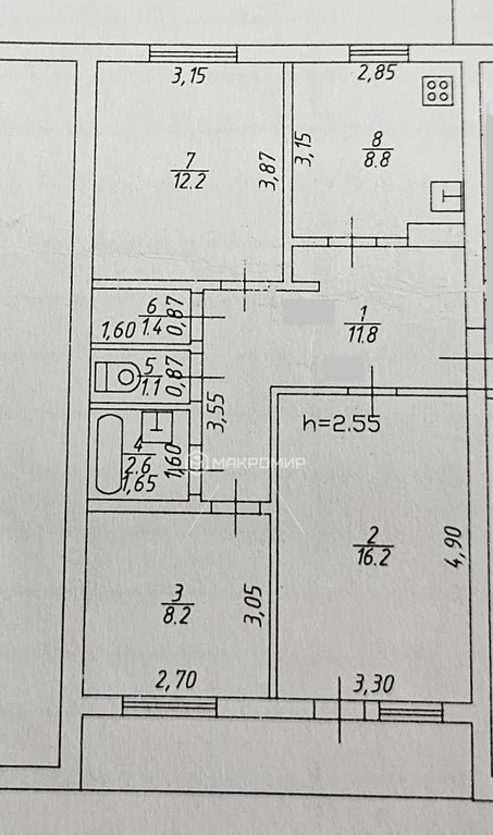 Продажа квартиры, Учебное Хозяйство Краснодарское, Советская ул. - Фото 7
