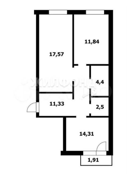 Продажа квартиры, Новосибирск, ул. Дунаевского - Фото 22