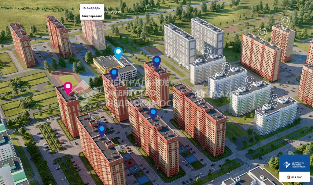 Продажа квартиры, Дядьково, Рязанский район, 2-й Бульварный проезд - Фото 0