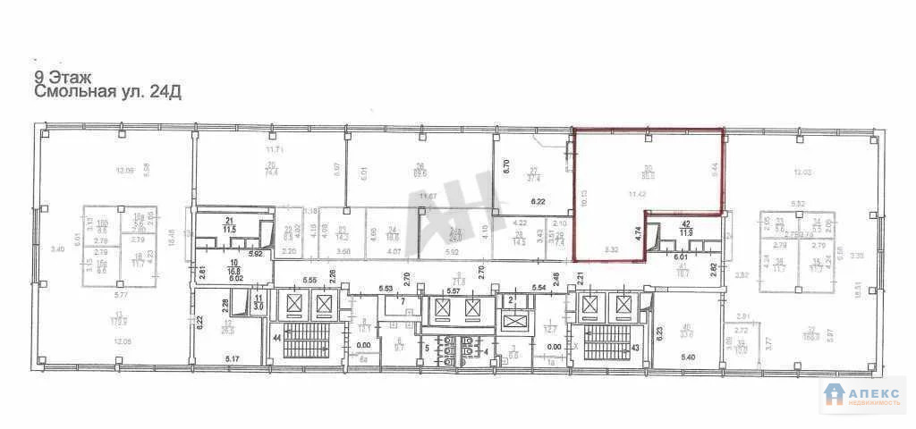 Аренда офиса 115 м2 м. Речной вокзал в бизнес-центре класса В в ... - Фото 0