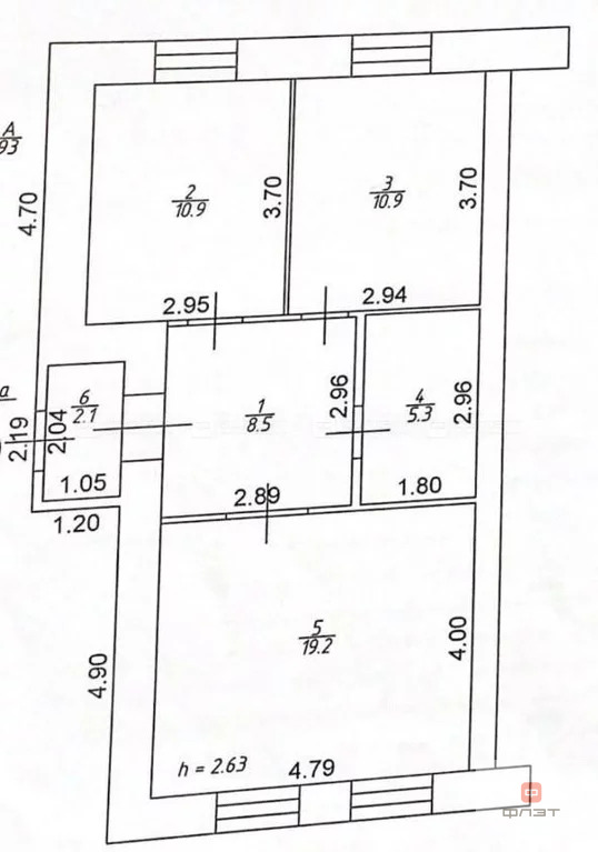 Продажа таунхауса, Мензелинск, Мензелинский район, Ул. Шарафутдинова - Фото 26